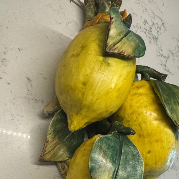 Rustic Yellow Lemon Cluster Wall Decor - Picture 3 of 11